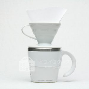 UCC 上島珈琲 ミルクカップフォーマー パンナホワイト MCF30W そのままコーヒーを淹れられるカップ